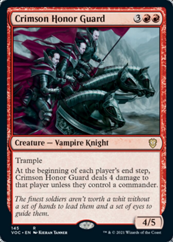 Crimson Honor Guard [Innistrad: Crimson Vow Commander] | Gaming Infinity