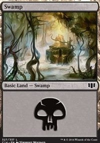 Swamp (327) [Commander 2014] | Gaming Infinity