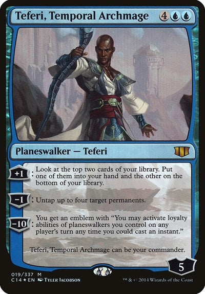 Teferi, Temporal Archmage (Commander 2014) [Commander 2014 Oversized] | Gaming Infinity