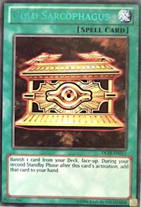 Gold Sarcophagus (Green) [Duelist League Promo] [DL18-EN011] | Gaming Infinity
