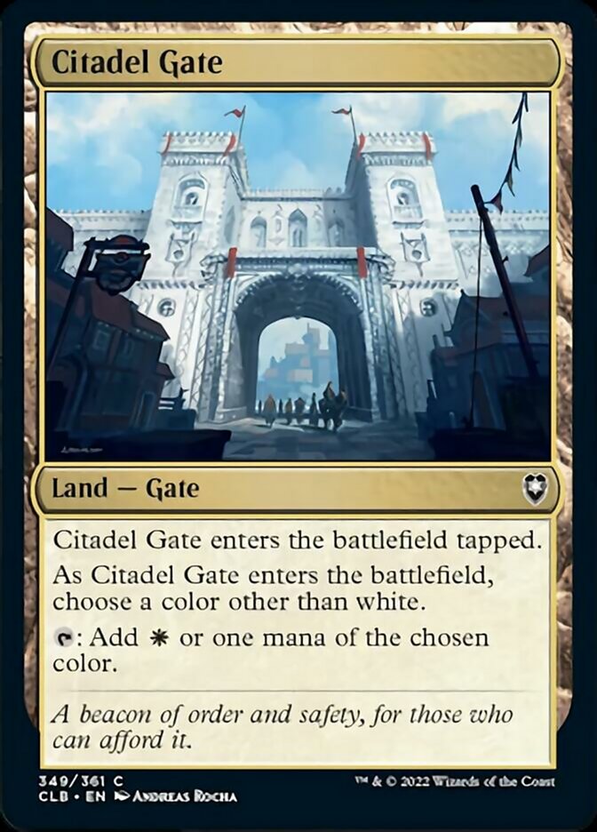 Citadel Gate [Commander Legends: Battle for Baldur's Gate] | Gaming Infinity