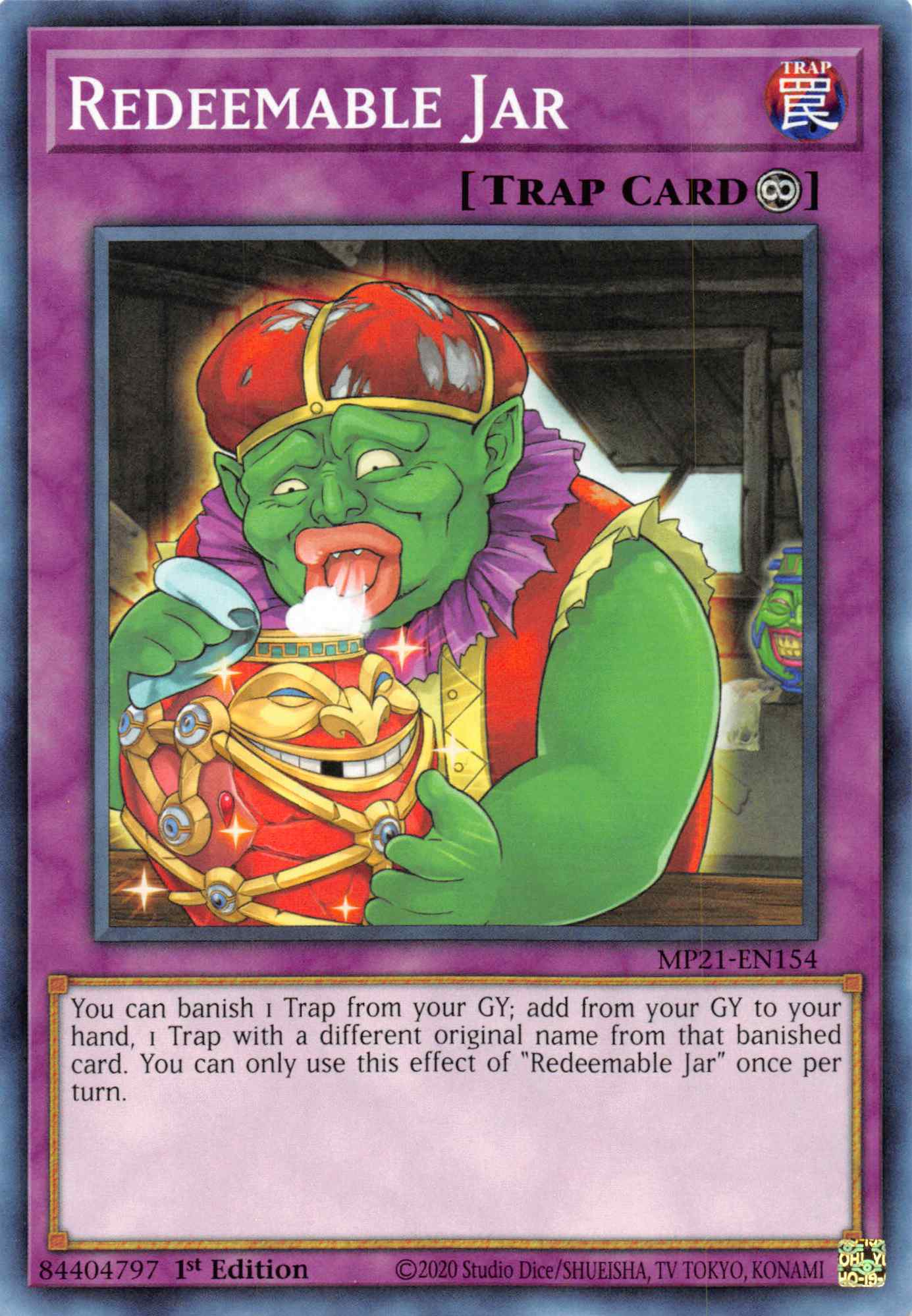 Redeemable Jar [MP21-EN154] Common | Gaming Infinity