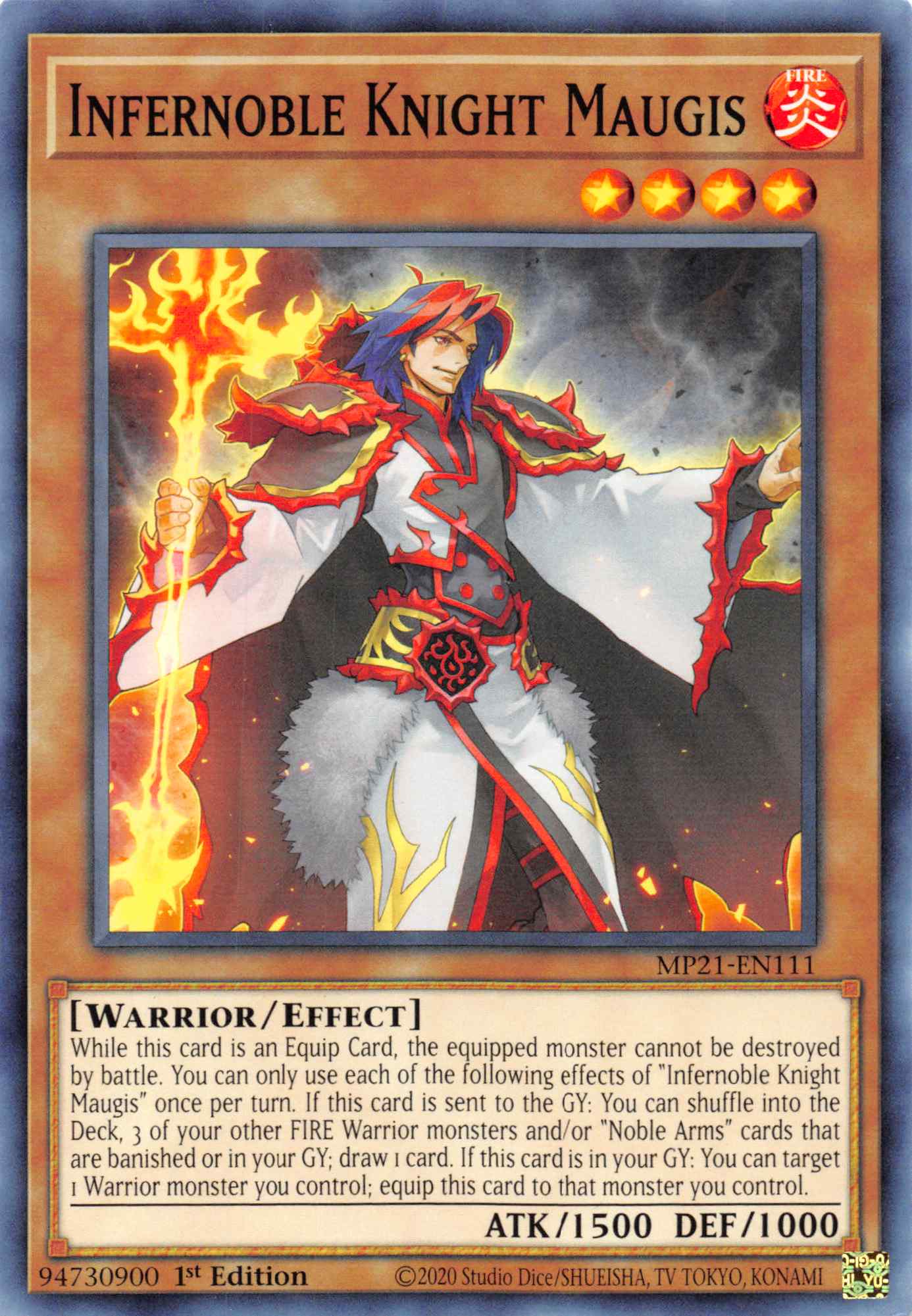 Infernoble Knight Maugis [MP21-EN111] Common | Gaming Infinity