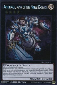 Artorigus, King of the Noble Knights [Noble Knights of the Round Table Box Set] [NKRT-EN037] | Gaming Infinity