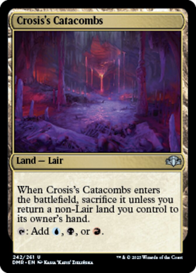 Crosis's Catacombs [Dominaria Remastered] | Gaming Infinity