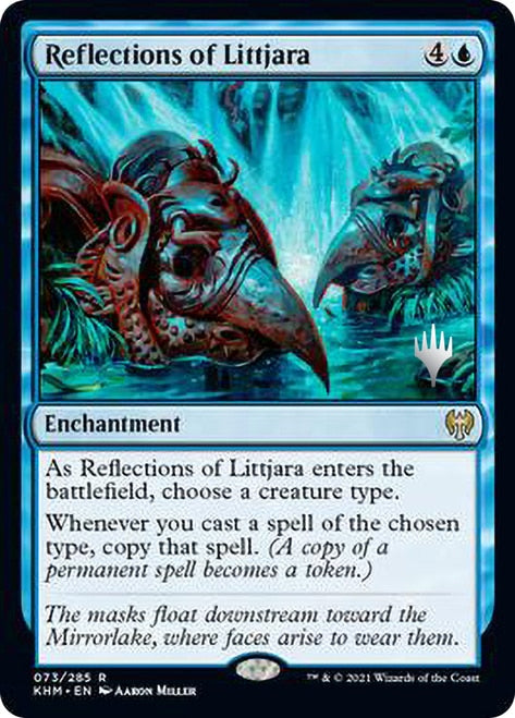 Reflections of Littjara [Kaldheim Promo Pack] | Gaming Infinity