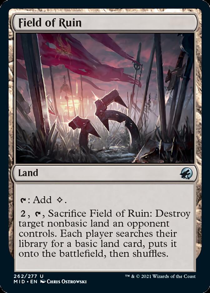 Field of Ruin [Innistrad: Midnight Hunt] | Gaming Infinity