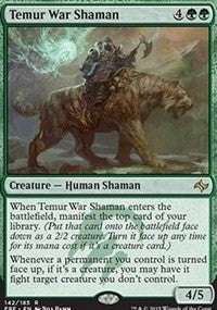 Temur War Shaman [Fate Reforged] | Gaming Infinity