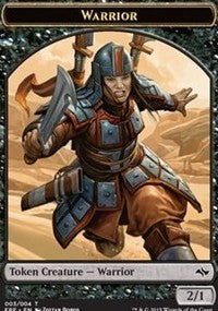 Warrior Token [Fate Reforged Tokens] | Gaming Infinity