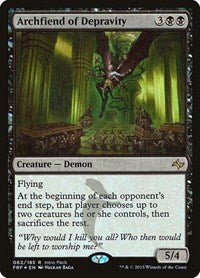 Archfiend of Depravity [Fate Reforged Promos] | Gaming Infinity