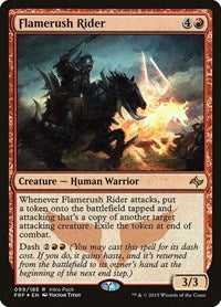 Flamerush Rider [Fate Reforged Promos] | Gaming Infinity