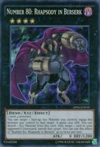 Number 80: Rhapsody in Berserk [Astral Pack 6] [AP06-EN010] | Gaming Infinity