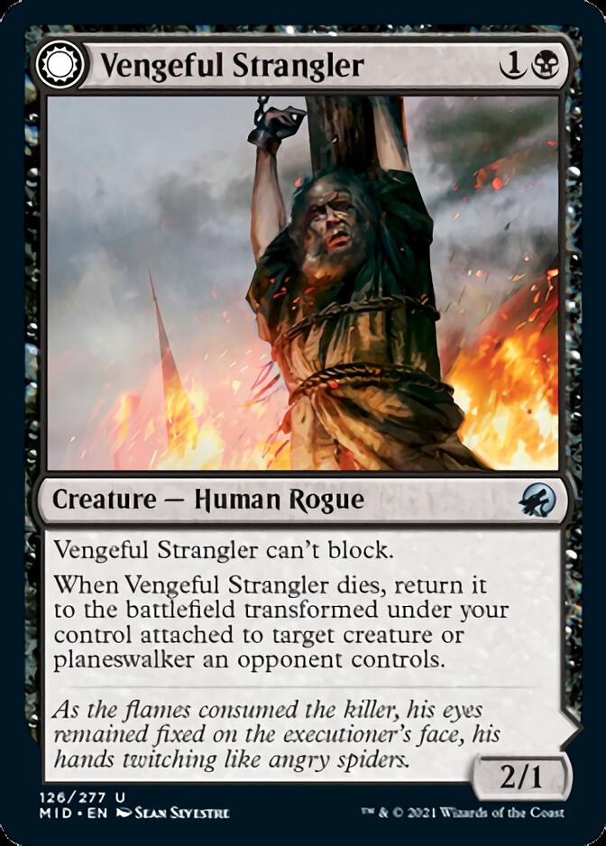 Vengeful Strangler // Strangling Grasp [Innistrad: Midnight Hunt] | Gaming Infinity