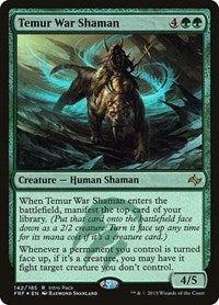 Temur War Shaman [Fate Reforged Promos] | Gaming Infinity