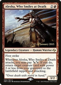 Alesha, Who Smiles at Death [Fate Reforged Promos] | Gaming Infinity