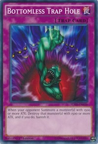 Bottomless Trap Hole [Structure Deck: HERO Strike] [SDHS-EN038] | Gaming Infinity