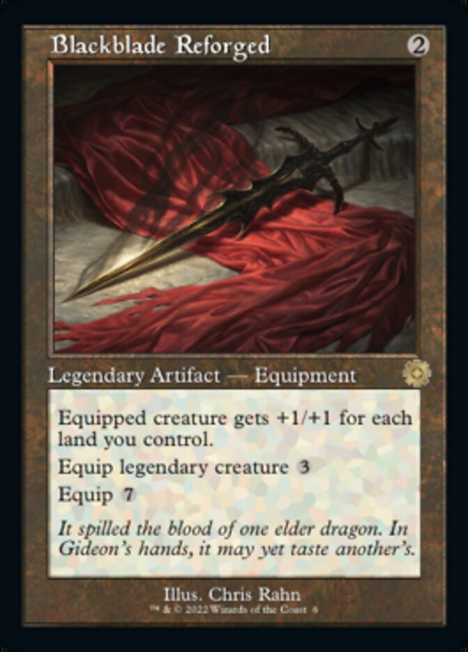 Blackblade Reforged (Retro) [The Brothers' War Retro Artifacts] | Gaming Infinity