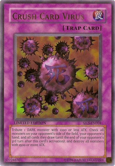 Crush Card Virus [SJCS-EN004] Ultra Rare | Gaming Infinity