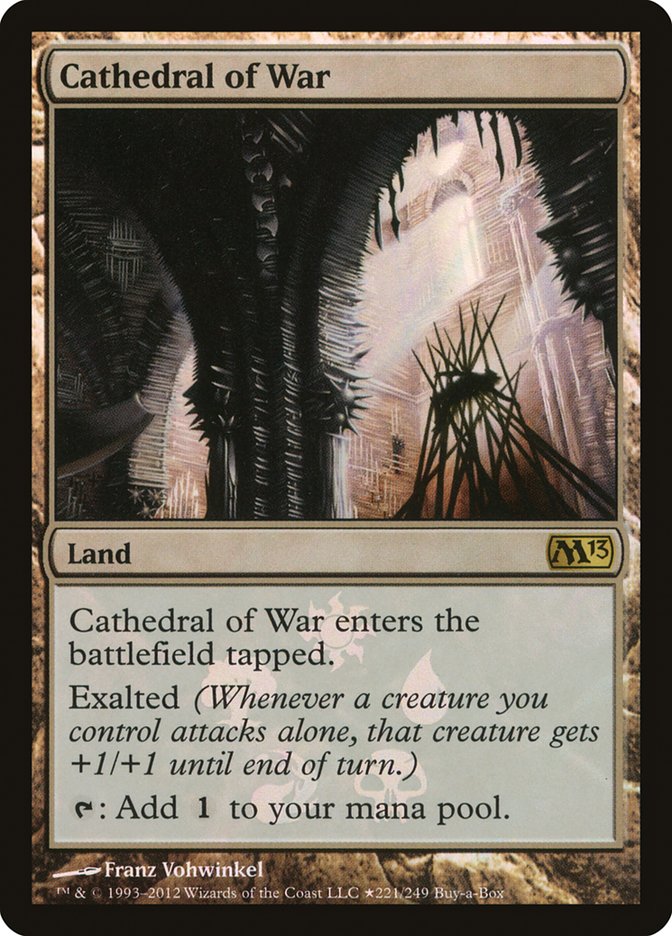 Cathedral of War (Buy-A-Box) [Magic 2013 Promos] | Gaming Infinity