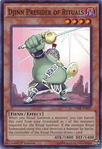 Djinn Presider of Rituals [The Secret Forces] [THSF-EN037] | Gaming Infinity
