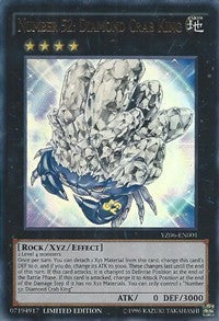 Number 52: Diamond Crab King [Yu-Gi-Oh! ZEXAL Manga Promotional Cards] [YZ06-EN001] | Gaming Infinity