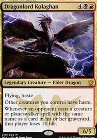 Dragonlord Kolaghan [Dragons of Tarkir] | Gaming Infinity