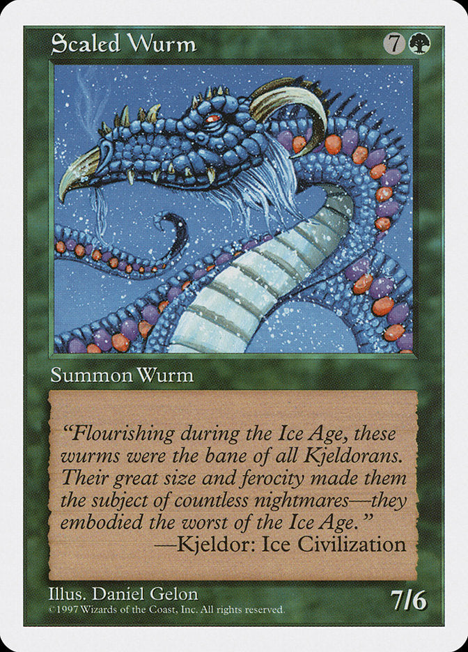 Scaled Wurm [Fifth Edition] | Gaming Infinity