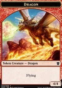 Dragon Token [Dragons of Tarkir Tokens] | Gaming Infinity