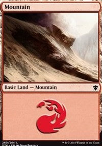 Mountain (260) [Dragons of Tarkir] | Gaming Infinity