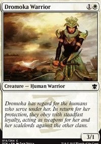 Dromoka Warrior [Dragons of Tarkir] | Gaming Infinity