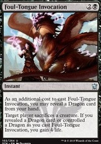 Foul-Tongue Invocation [Dragons of Tarkir] | Gaming Infinity