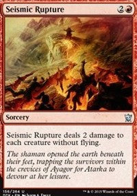 Seismic Rupture [Dragons of Tarkir] | Gaming Infinity