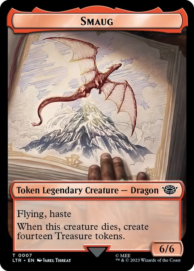 Smaug Token [The Lord of the Rings: Tales of Middle-Earth Tokens] | Gaming Infinity