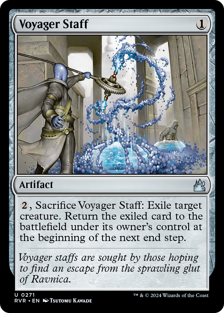 Voyager Staff [Ravnica Remastered] | Gaming Infinity