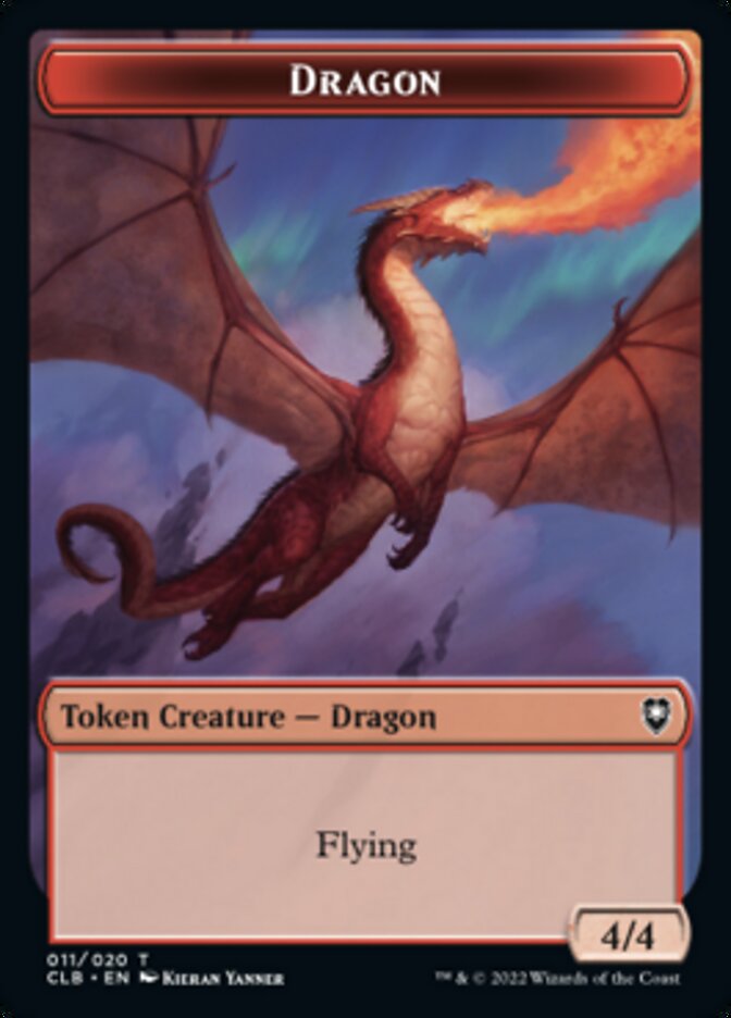 Dragon Token [Commander Legends: Battle for Baldur's Gate Tokens] | Gaming Infinity