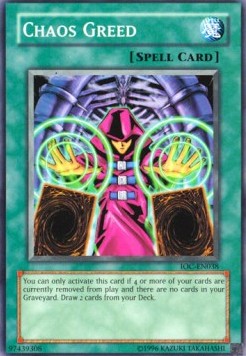Chaos Greed [IOC-EN038] Common | Gaming Infinity