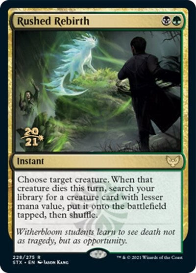 Rushed Rebirth [Strixhaven: School of Mages Prerelease Promos] | Gaming Infinity