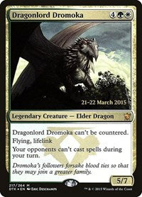 Dragonlord Dromoka [Dragons of Tarkir Promos] | Gaming Infinity