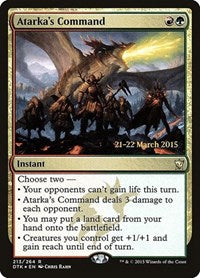 Atarka's Command [Dragons of Tarkir Promos] | Gaming Infinity