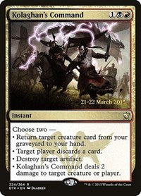 Kolaghan's Command [Dragons of Tarkir Promos] | Gaming Infinity