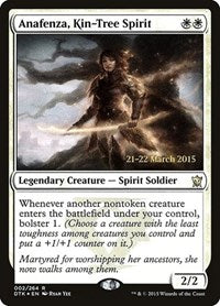 Anafenza, Kin-Tree Spirit [Dragons of Tarkir Promos] | Gaming Infinity