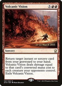 Volcanic Vision [Dragons of Tarkir Promos] | Gaming Infinity