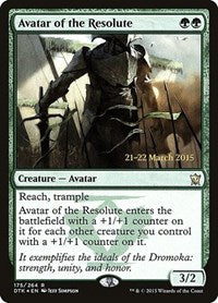 Avatar of the Resolute [Dragons of Tarkir Promos] | Gaming Infinity