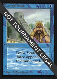 Ancestral Recall (IE) [Intl. Collectors’ Edition] | Gaming Infinity