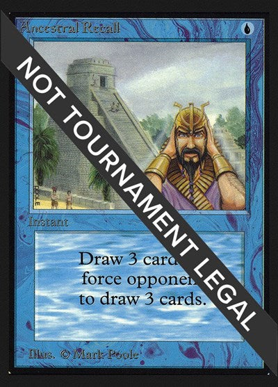 Ancestral Recall (IE) [Intl. Collectors’ Edition] | Gaming Infinity