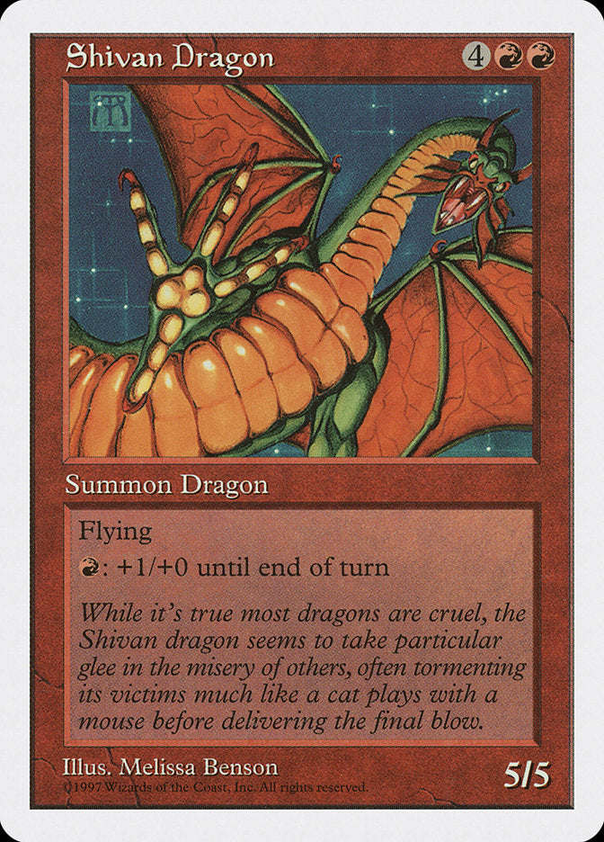 Shivan Dragon [Fifth Edition] | Gaming Infinity