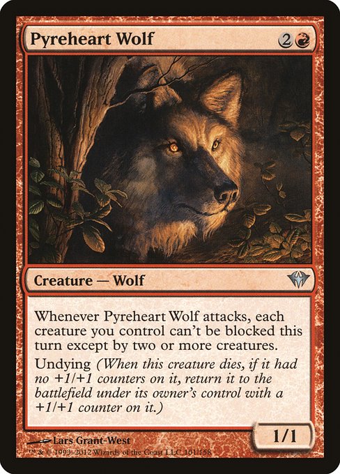 Pyreheart Wolf [Dark Ascension] | Gaming Infinity
