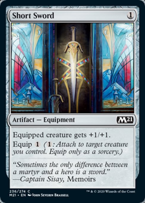 Short Sword [Core Set 2021] | Gaming Infinity