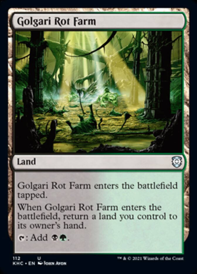 Golgari Rot Farm [Kaldheim Commander] | Gaming Infinity