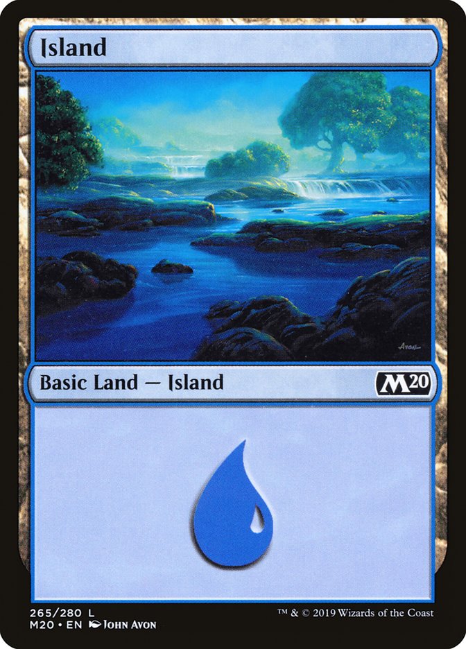 Island (#265) [Core Set 2020] | Gaming Infinity